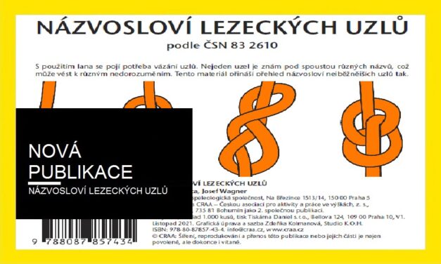 Nová publikace CRAA – Názvosloví lezeckých uzlů